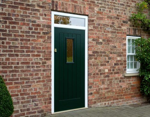 coloured front doors weybridge