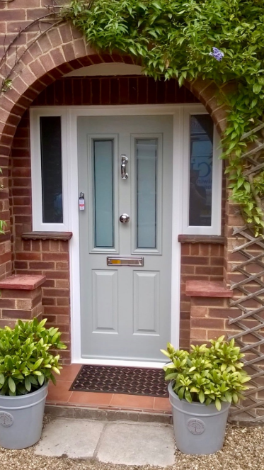 Ludlow Solidor Door in Painswick Grey