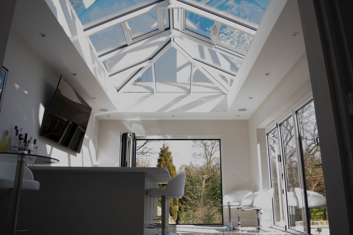 extensions with bifold doors esher