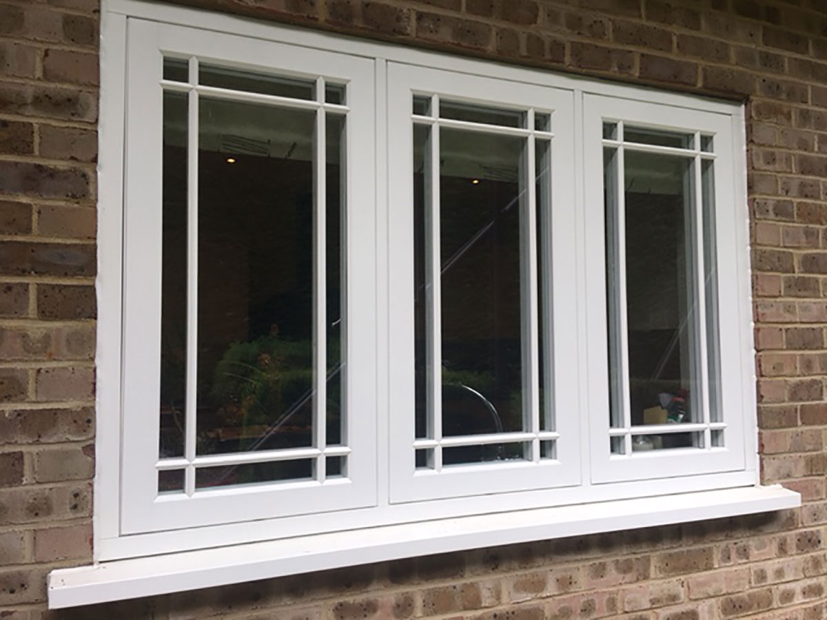 flush windows installed in esher