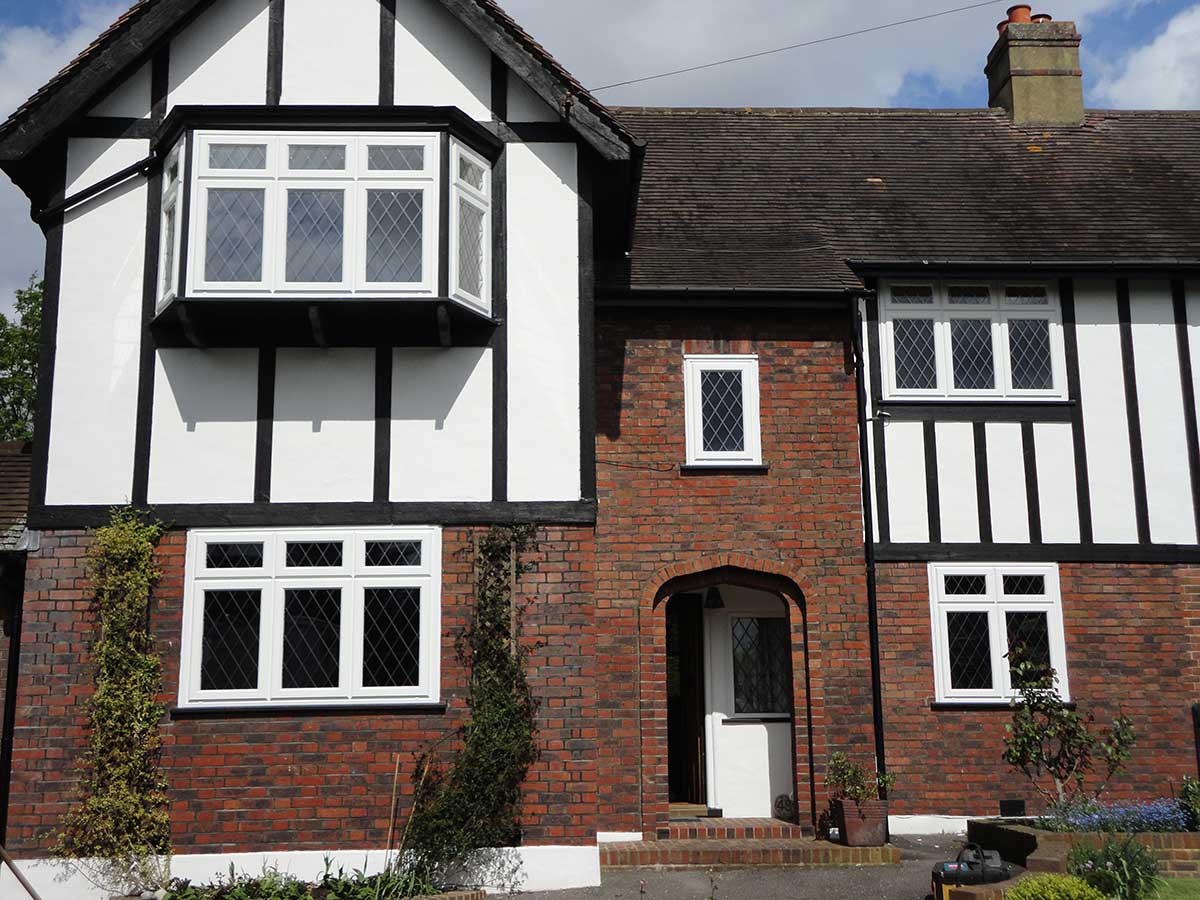 white casement windows epsom