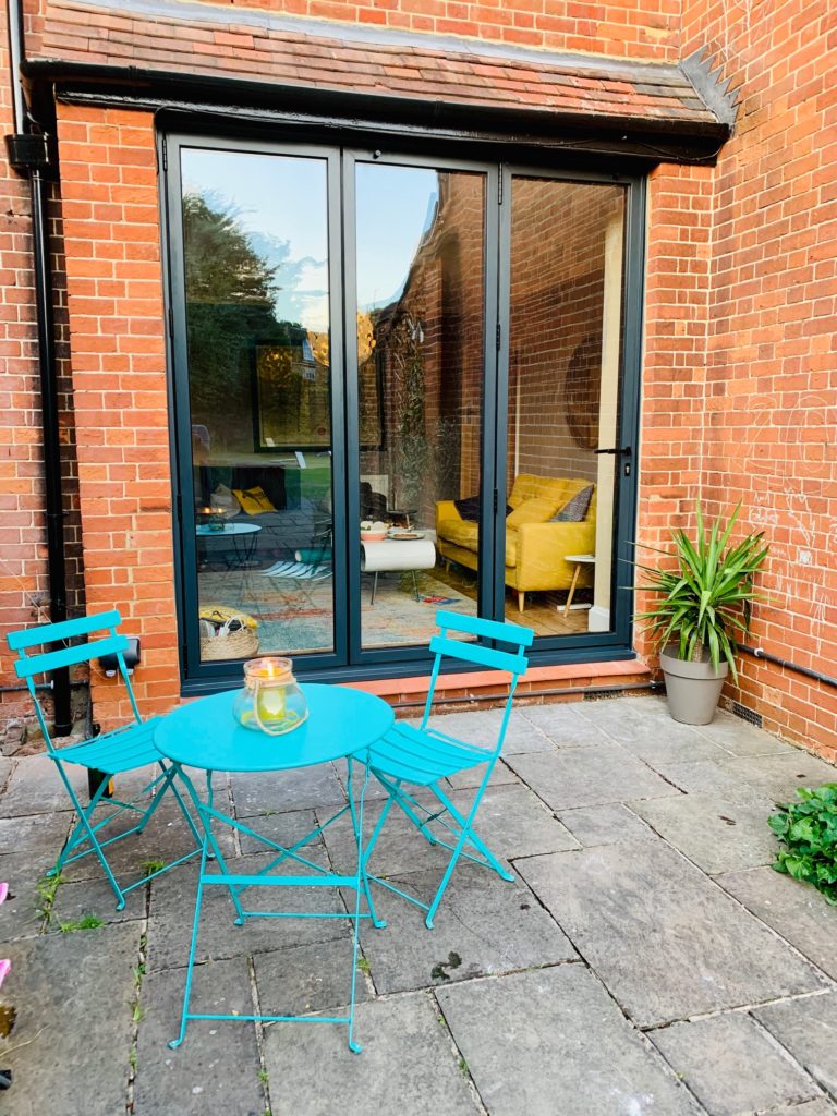 coloured bifold doors guildford