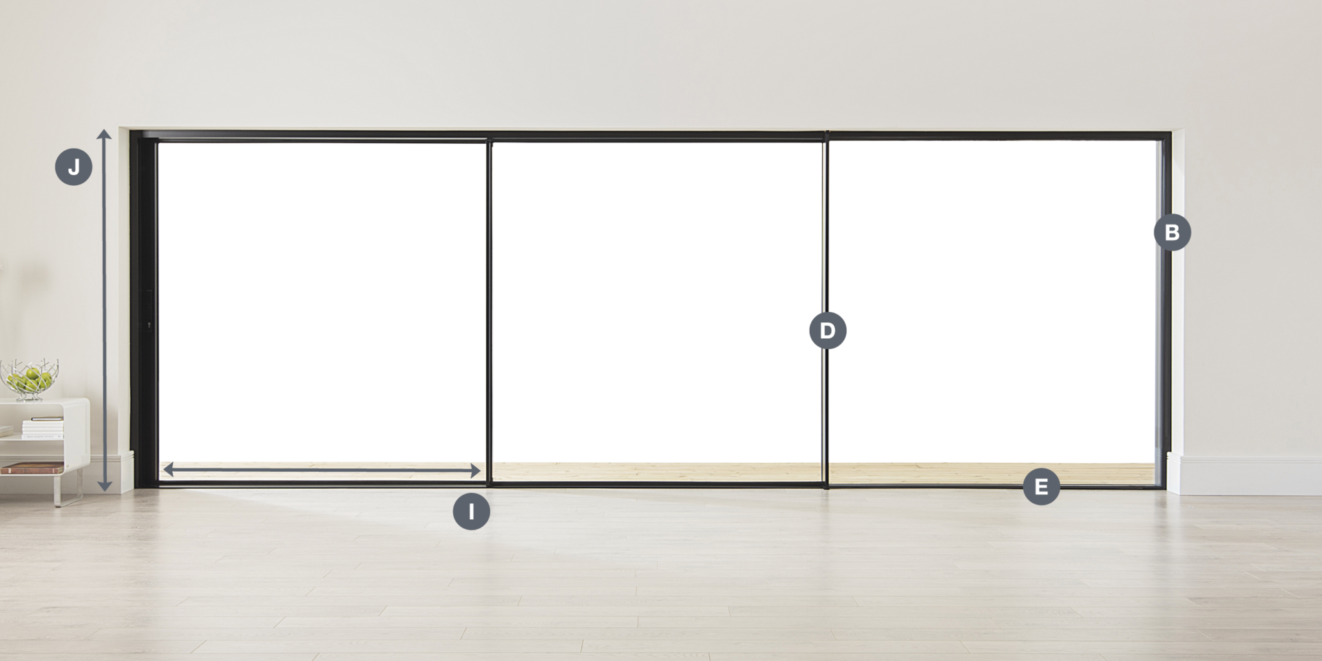 Frameless Sliding Patio Doors Price in Weybridge Surrey