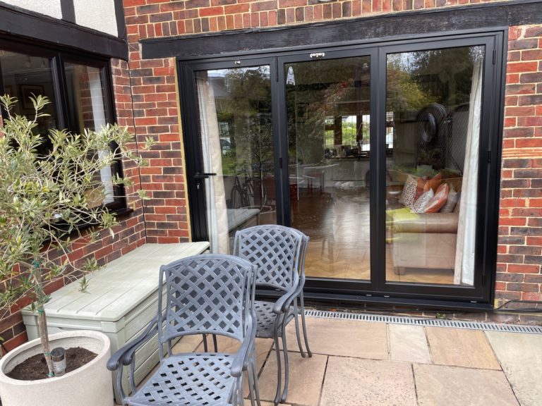 schuco bifold doors in epsom