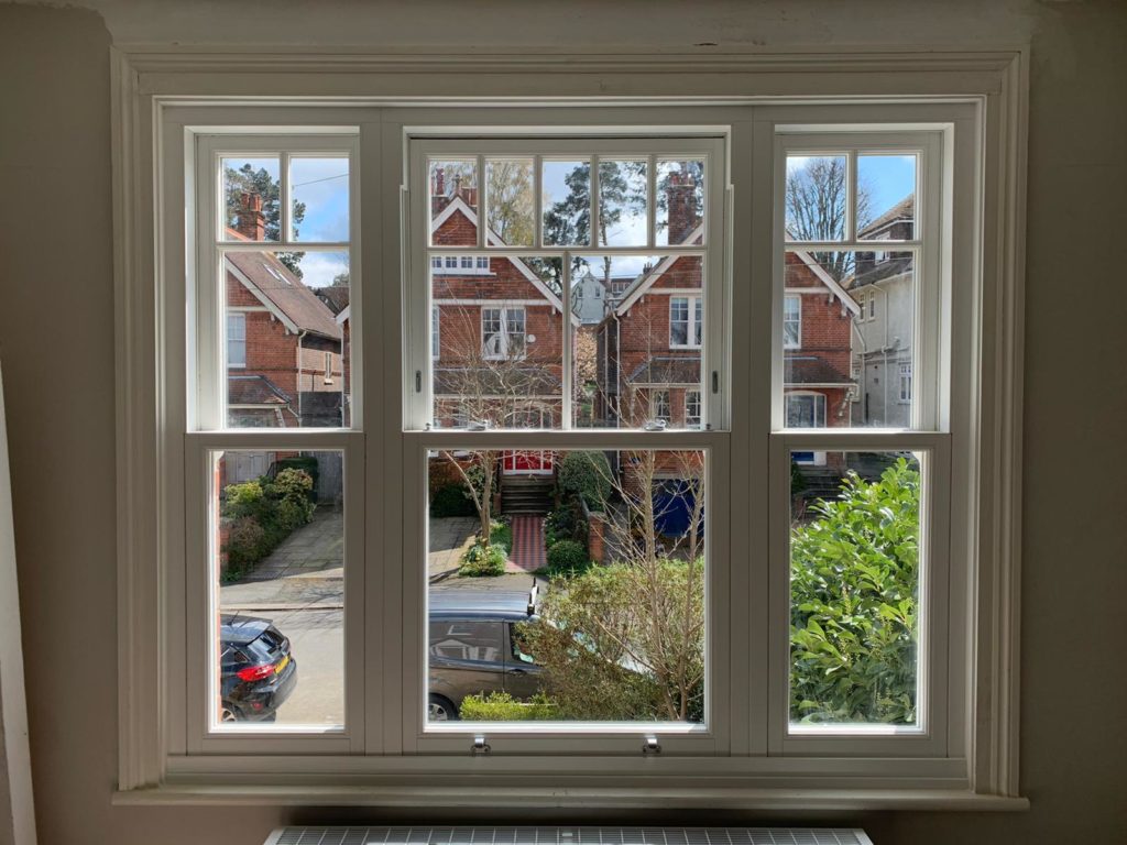 sash windows installed in surrey