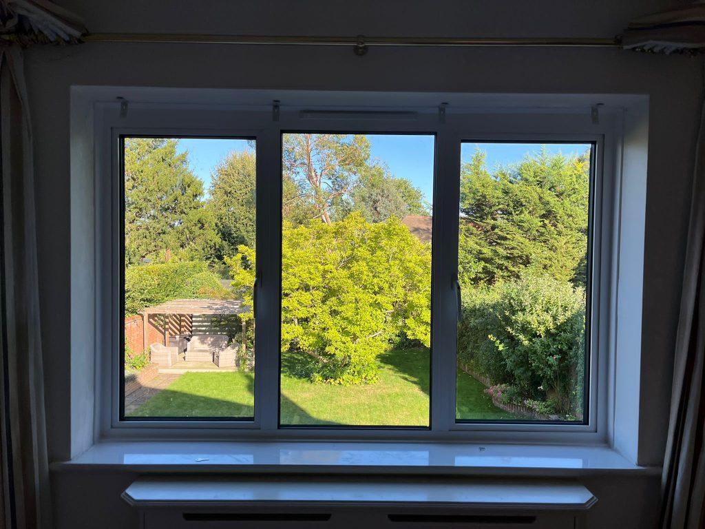 Aluminium windows Surrey home
