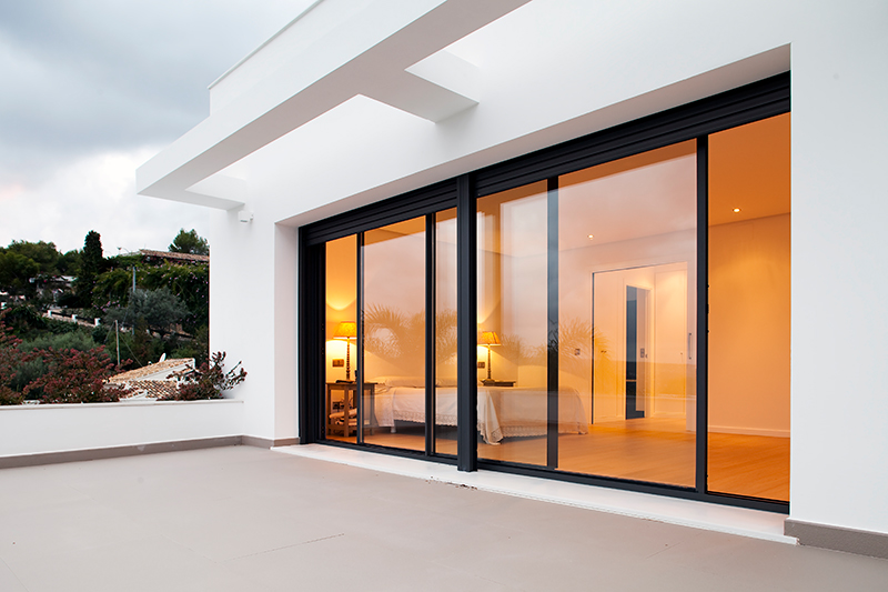 double glazed sliding door