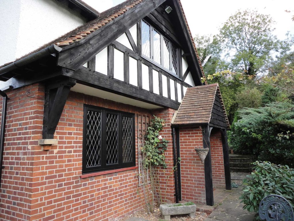 timber windows Banstead in traditional home