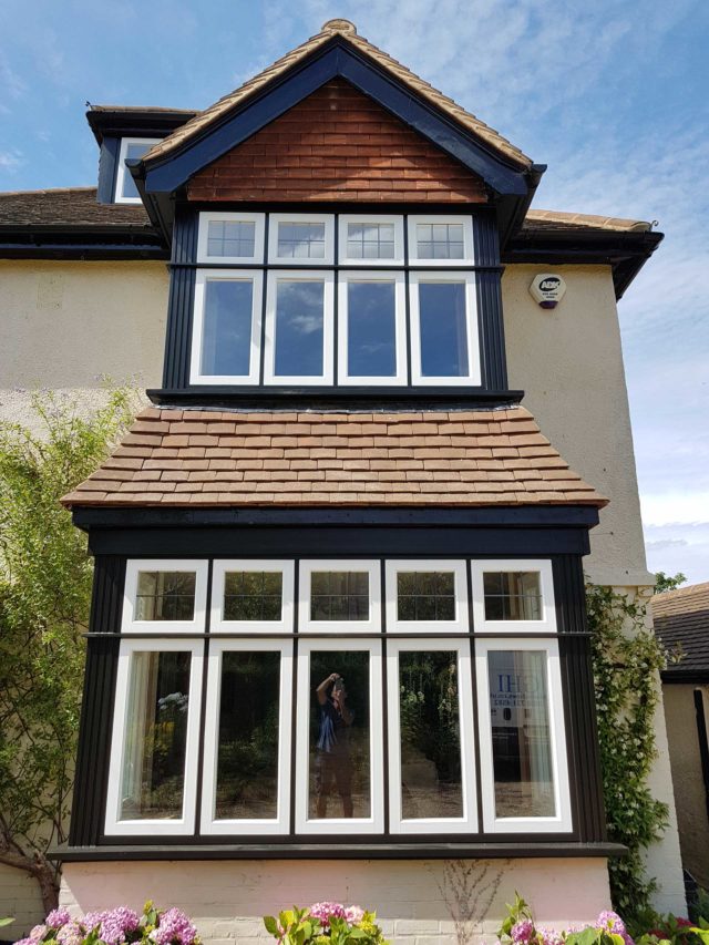 bow and bay windows Carshalton in upper and lower floors