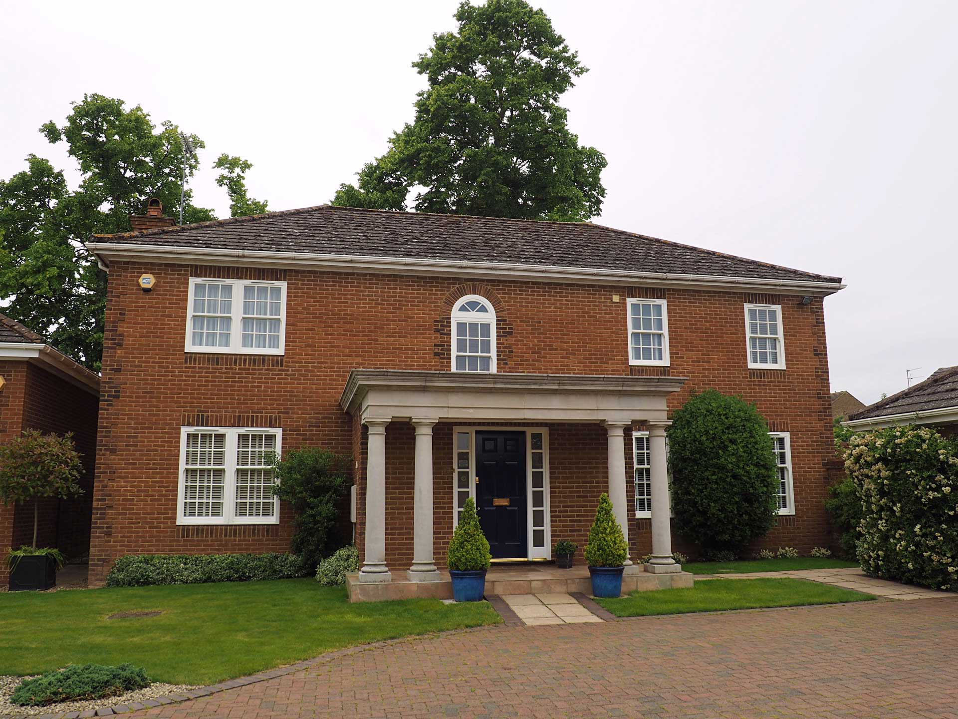 home with ultimate rose sash windows Banstead installed