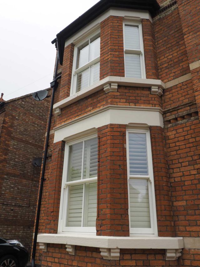 Sliding Sash bow and bay window Banstead