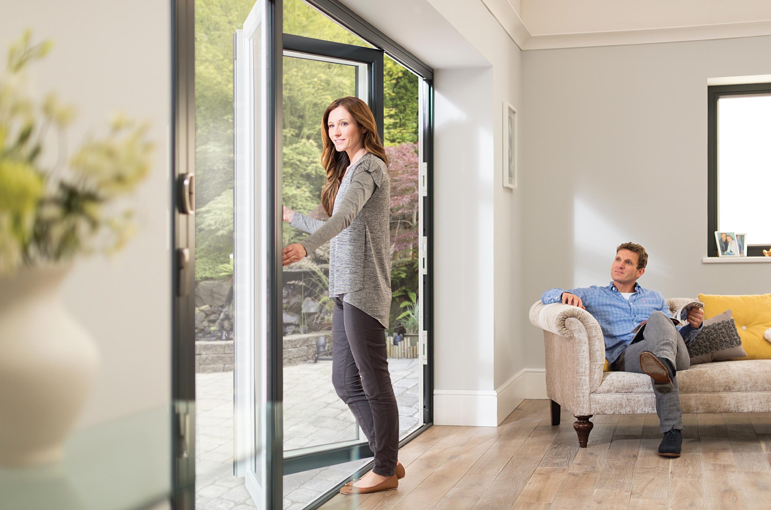 origin bifold door open OB-72