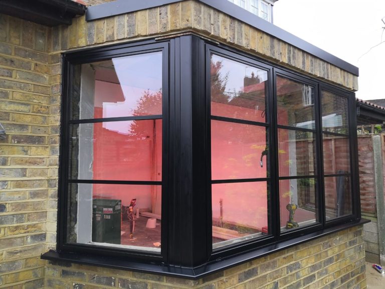 coloured steel look windows chipstead