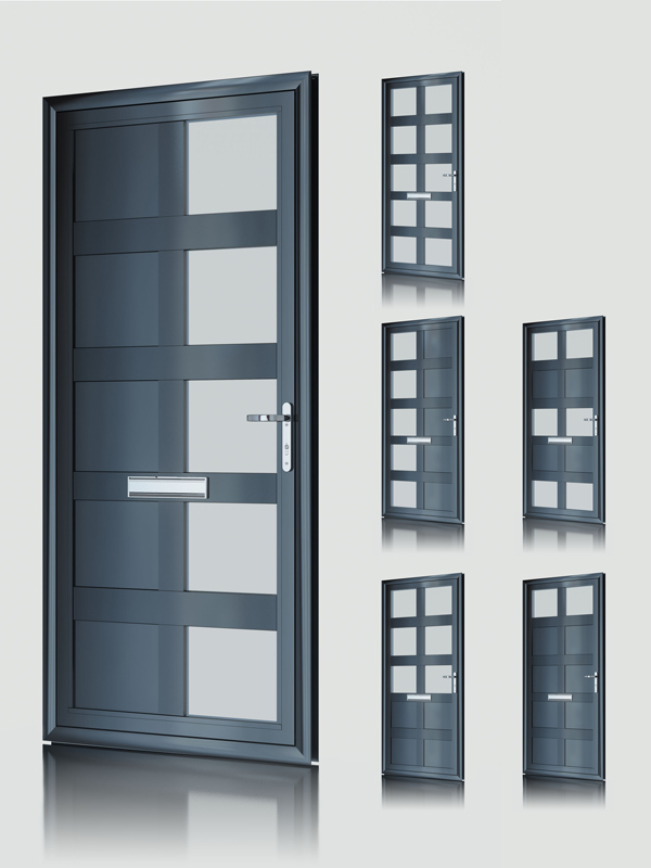 aluk Optio 58BD HI Entrance Door