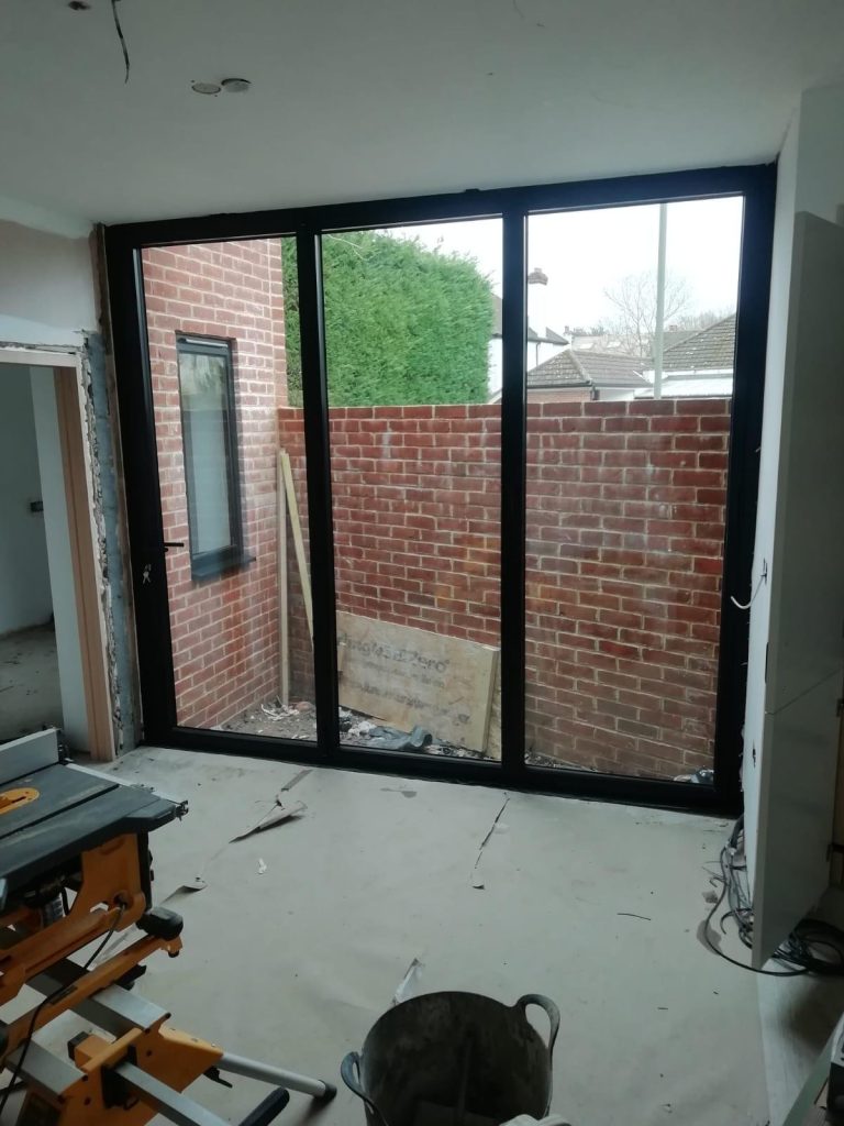 3 bifold door panel install