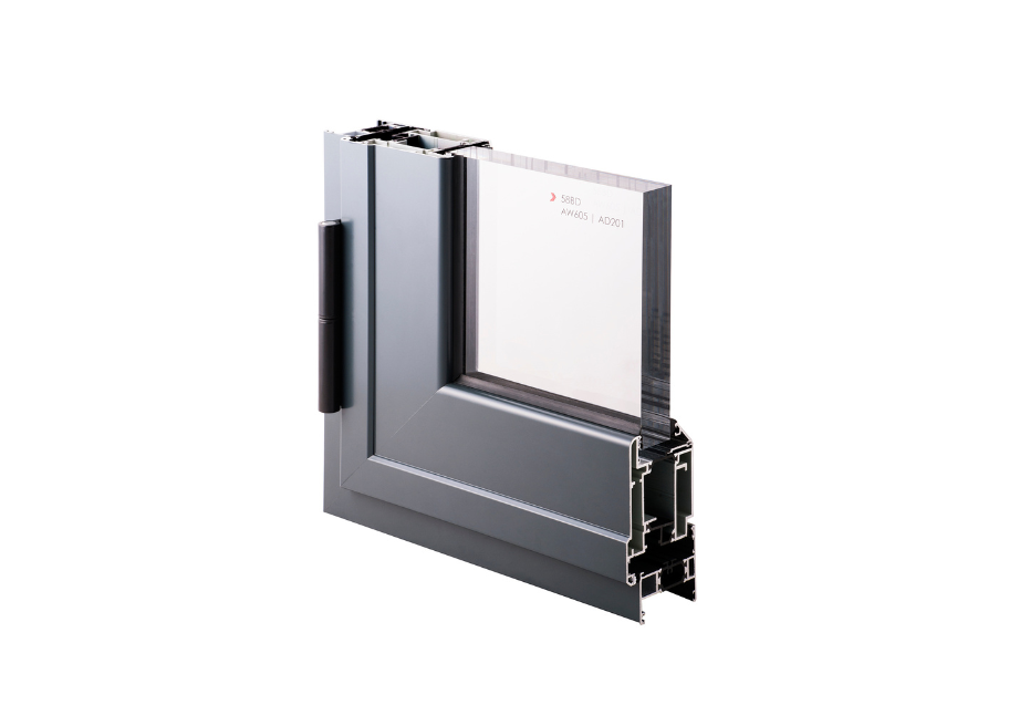 AluK aluminium front door profile