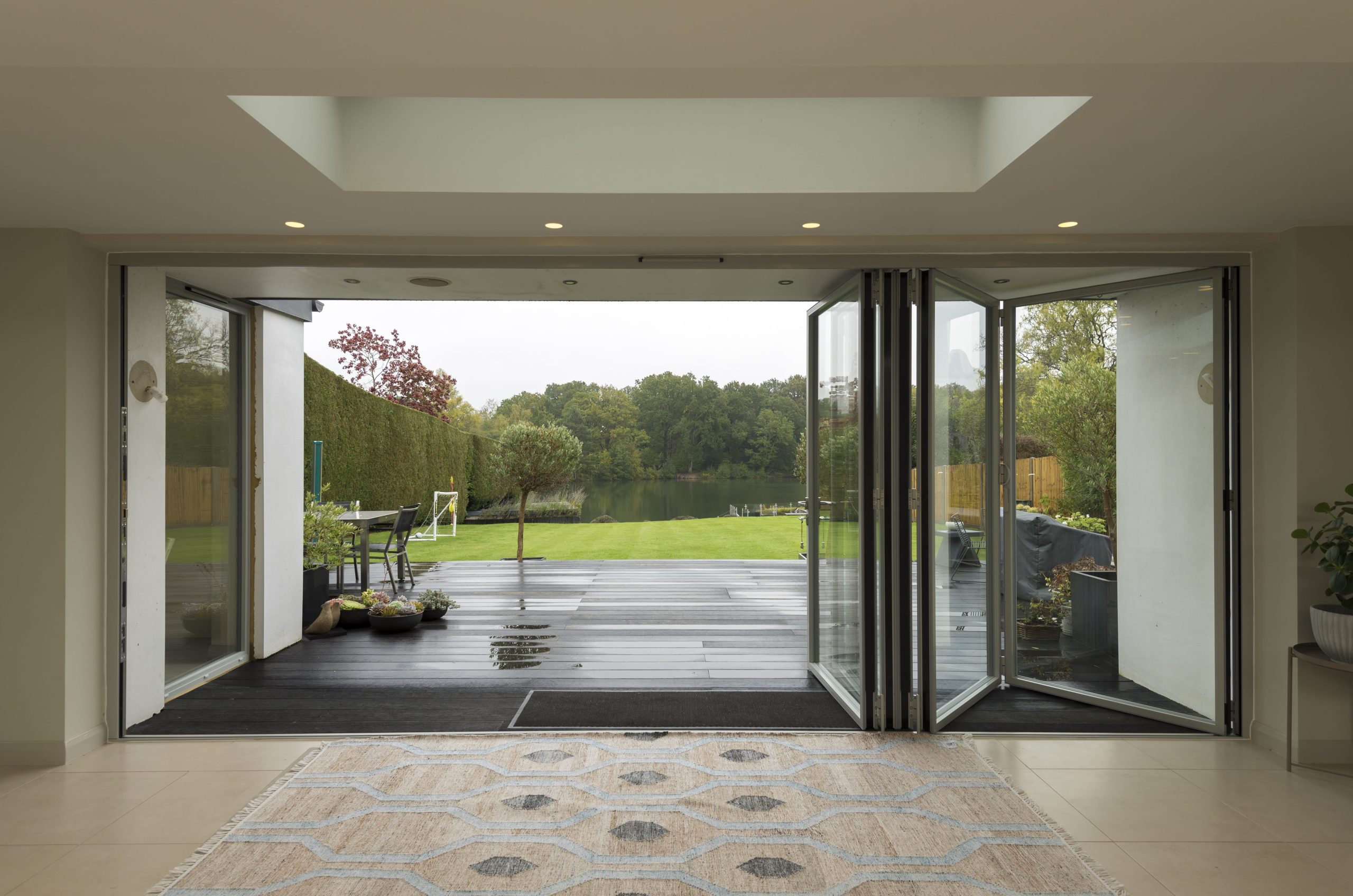 Aluminium bifolding doors