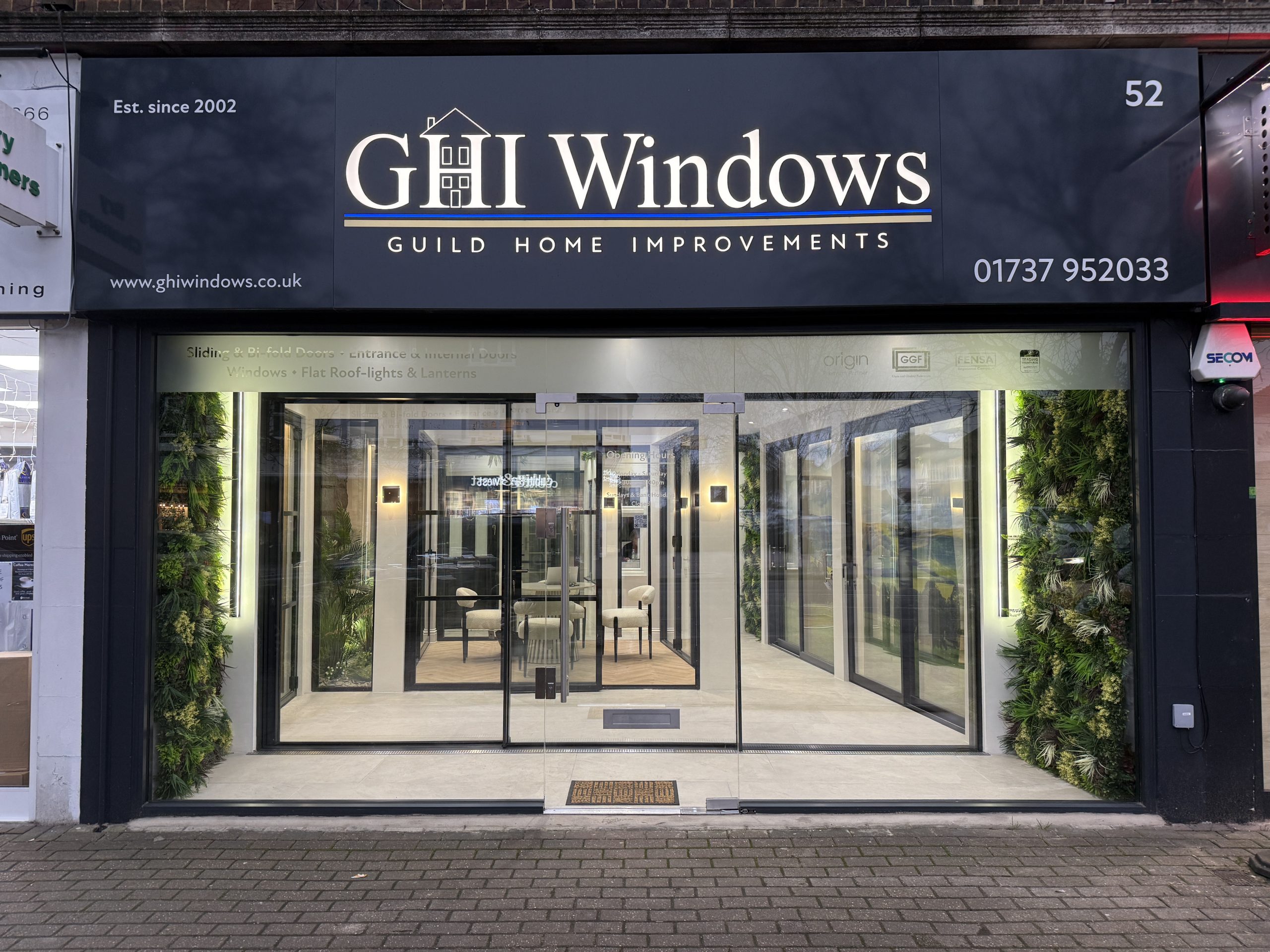 GHI Windows banstead showroom