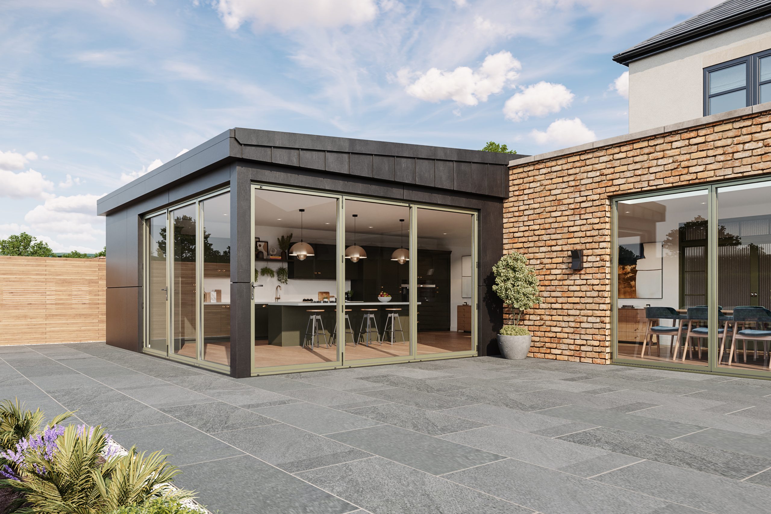 Aluk Iconik Bifold doors