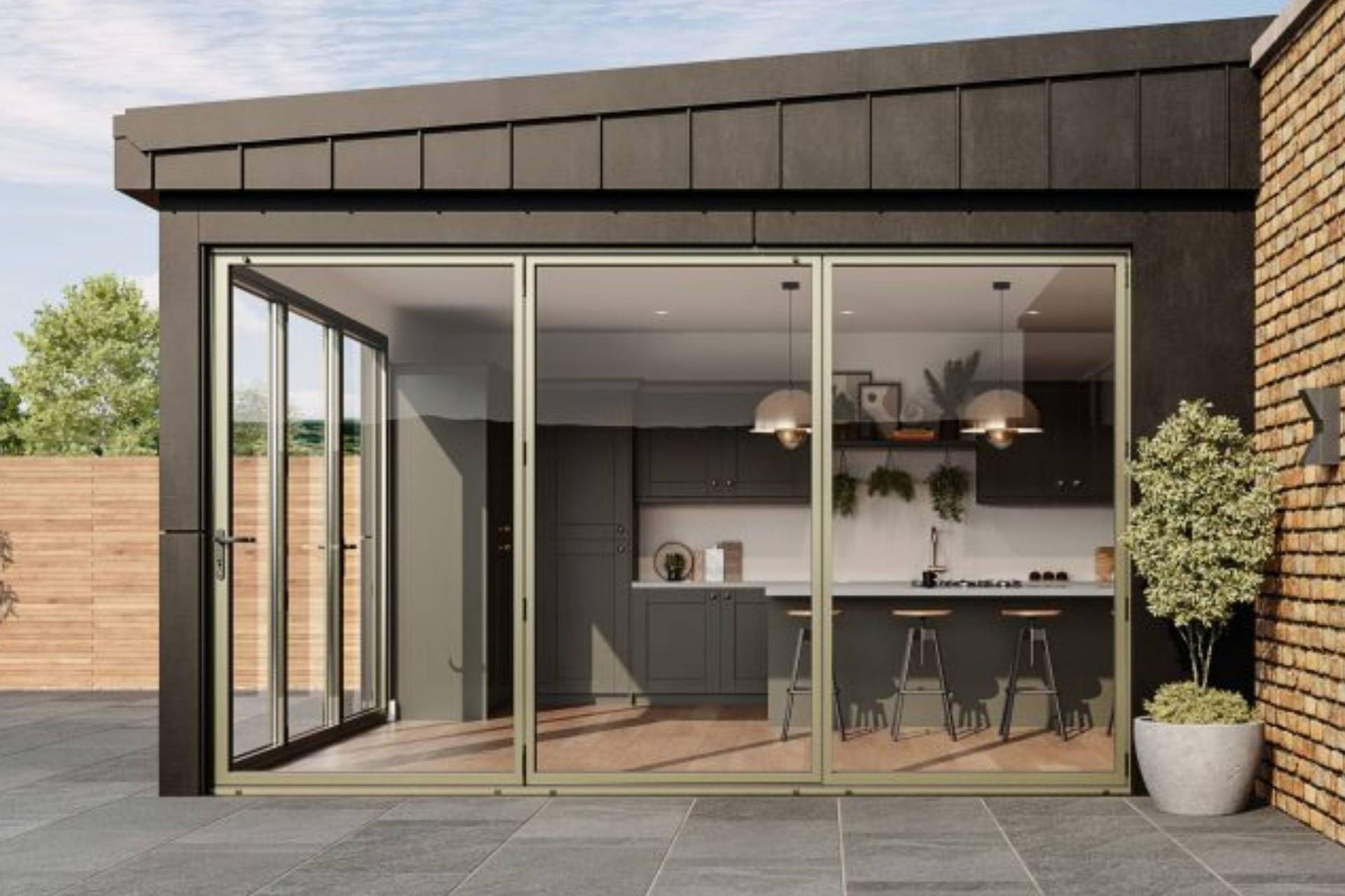 Maximising Space And Light With AluK Iconik Bifold Doors In Surrey