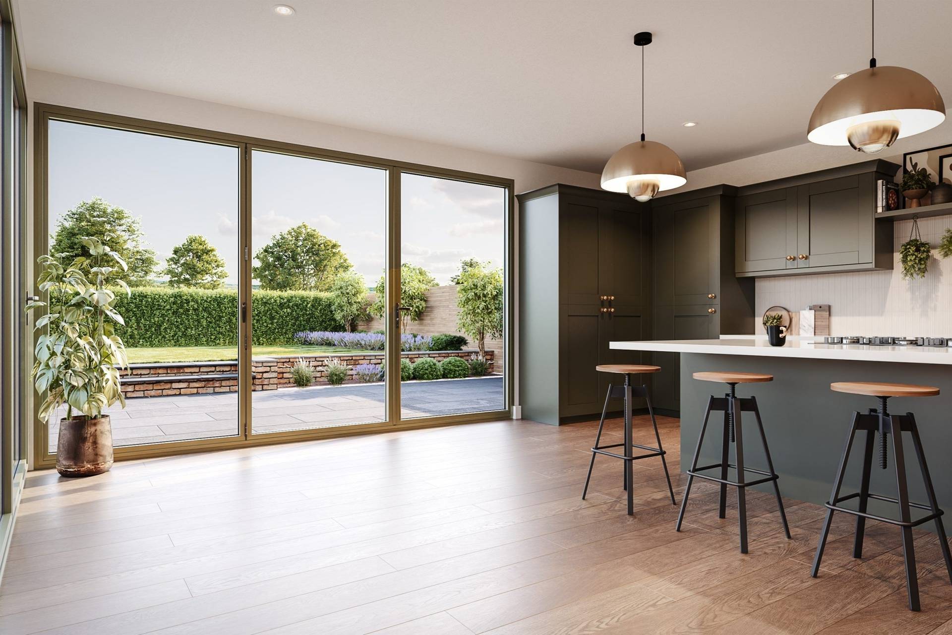 Seamless Indoor-Outdoor Living With AluK Iconik Bifold Doors