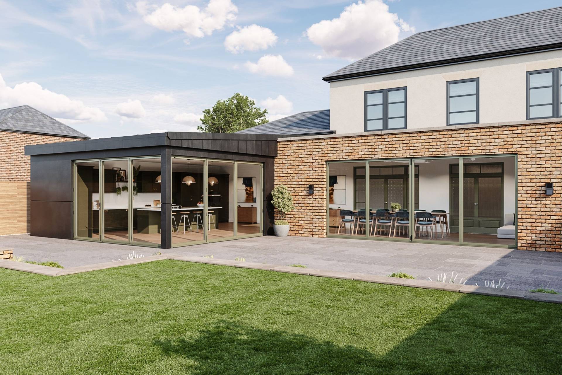 Efficiency And Security With AluK Iconik Bifold Doors